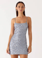 Danali Mini Dress - Silver