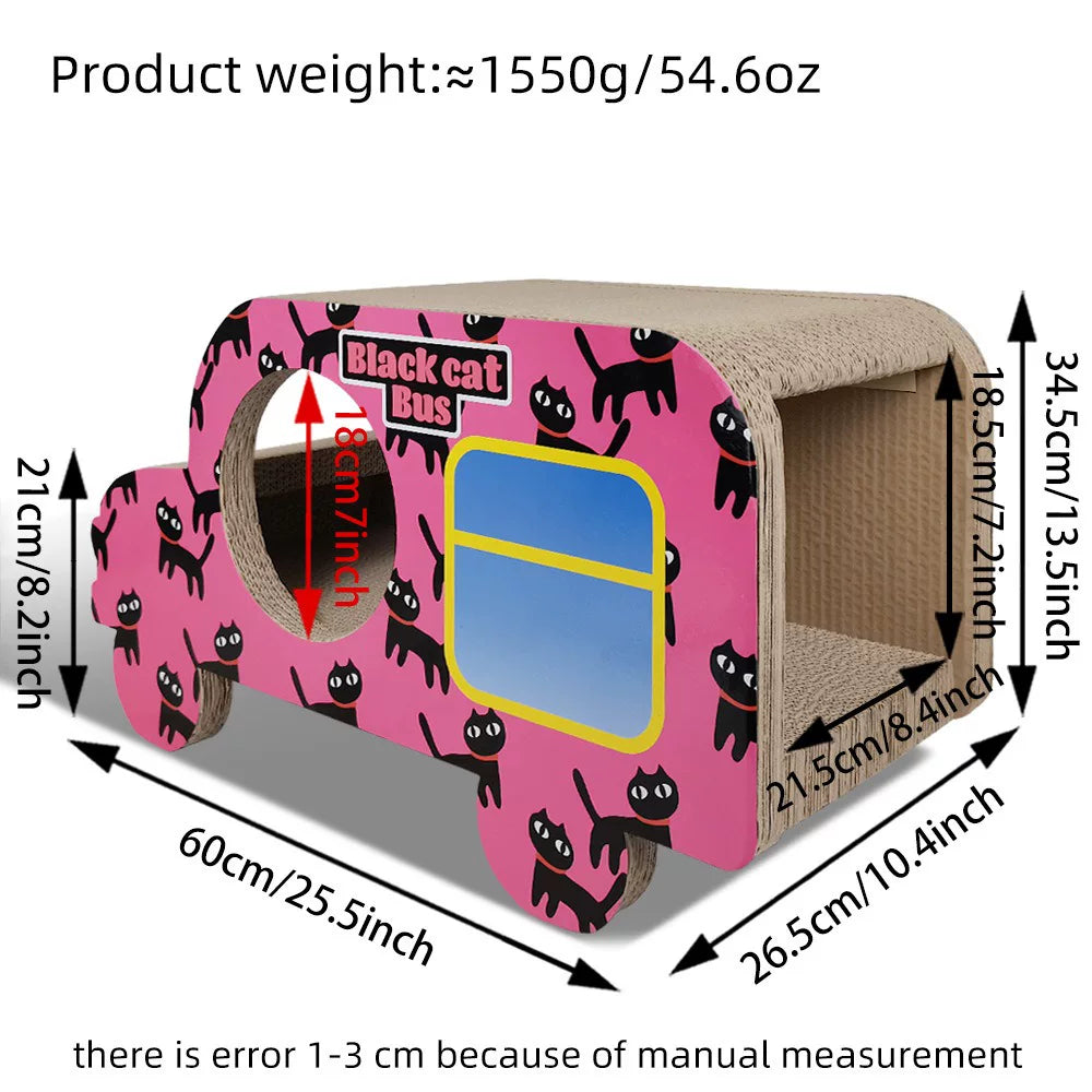 Yogusxz | Integrated Cat Scratching Board with Nest, Indoor Cat Sofa House