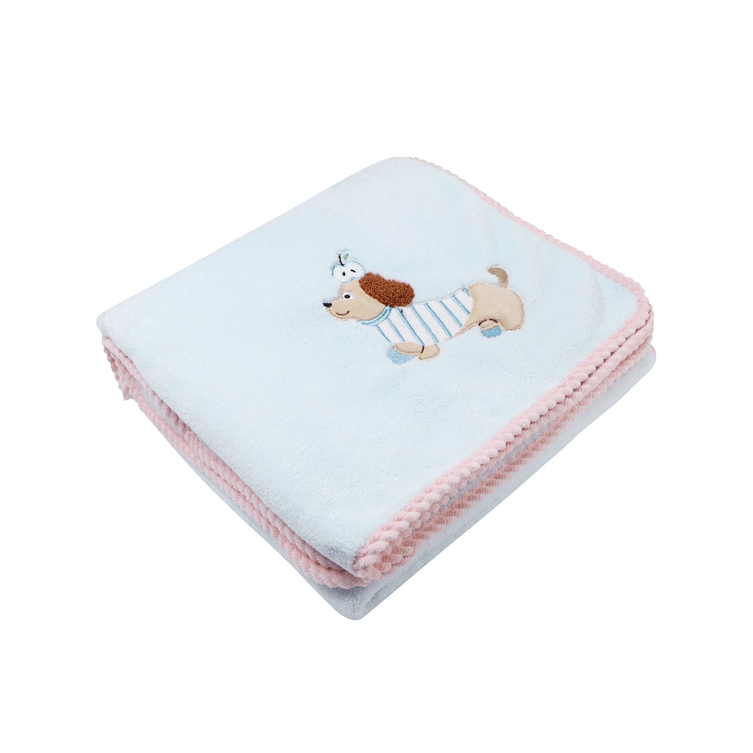 Yogusxz | Soft Coral Fleece Pet Bath Towel with Quick-Dry Wrap Design