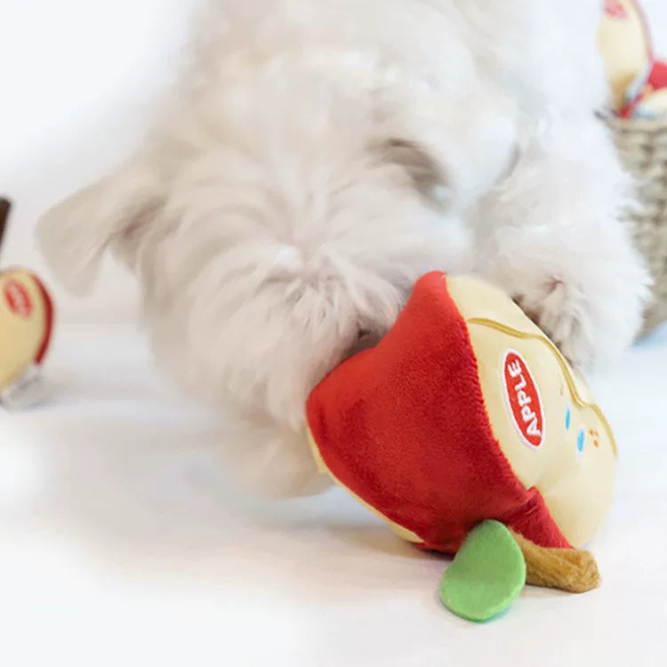 Yogusxz | Plush Interactive Dog Toy with Hidden Snack Design for Puppies