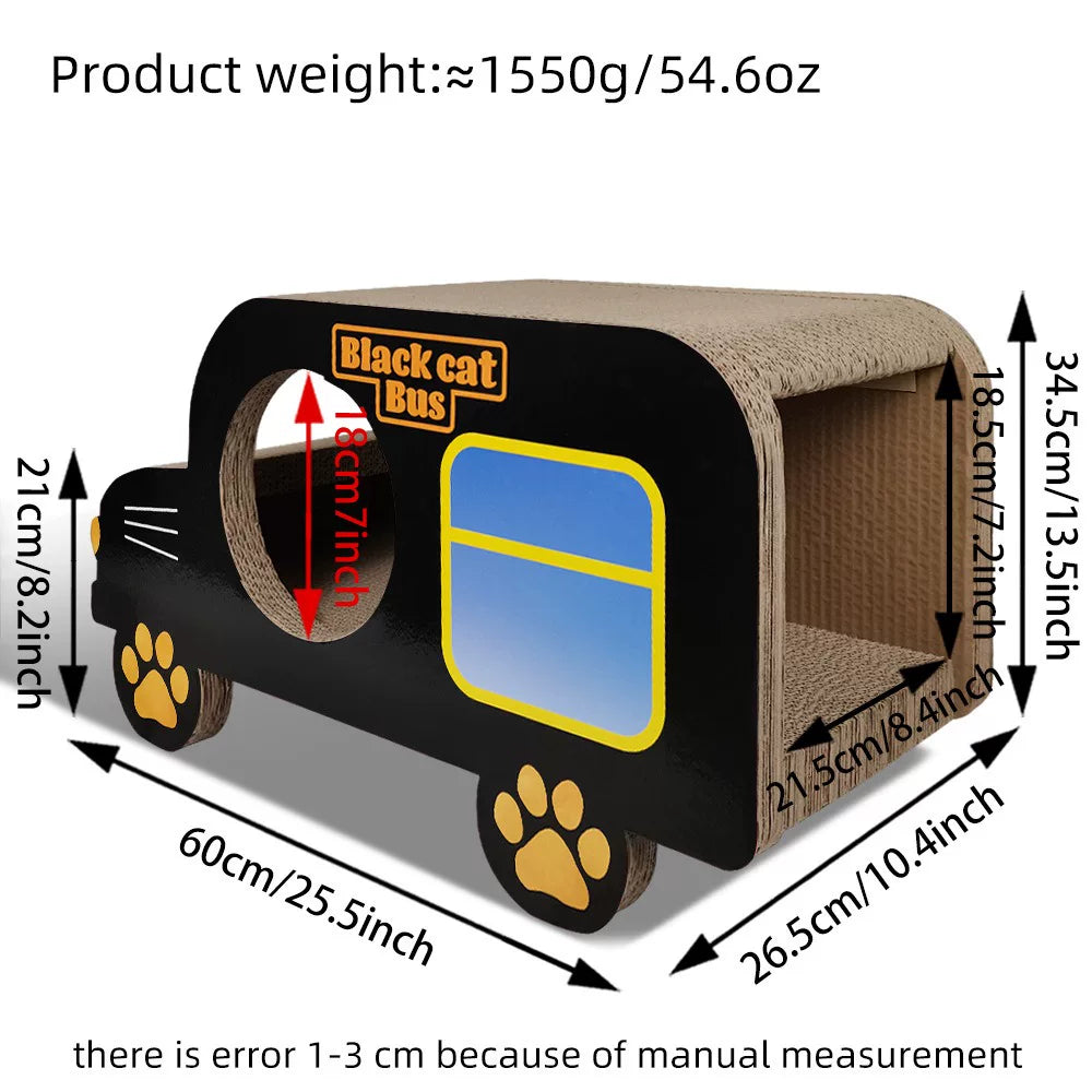 Yogusxz | Integrated Cat Scratching Board with Nest, Indoor Cat Sofa House